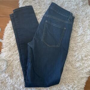 Elle Y2k dark wash low rise skinny denim jeans womens size 4 casual